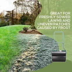 60L Steel Garden Roller Push Pull W/ Fillable Cylinder Water Rolling Drum 6 60L Steel Garden Roller Push Pull W/ Fillable Cylinder Water Rolling Drum -Outlet Green Shrub Hub Store 60l steel garden roller push pull w fillable cylinder water rolling drum5056029887943 03c MP