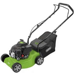 Draper Composite Deck Petrol Lawn Mower, 390mm, 132cc/3.3HP 58567