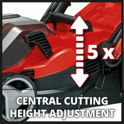 Einhell Power X-Change Cordless Lawnmower 36V - 34cm Cutting Width - With Battery And Charger - RASARRO 36/34 (2x3.0Ah) 7 Einhell Power X-Change Cordless Lawnmower 36V - 34cm Cutting Width - With Battery And Charger - RASARRO 36/34 (2x3.0Ah) -Outlet Green Shrub Hub Store einhell power x change cordless lawnmower 36v 34cm cutting width with battery and charger rasarro 36 34 2x3 0ah 4006825668605 04c MP