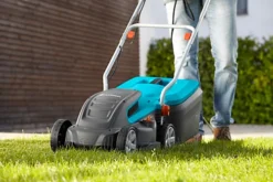 Gardena 5034-28 PowerMax 1400/34 Electric Lawnmower -Outlet Green Shrub Hub Store gardena 5034 28 powermax 1400 34 electric lawnmower4078500047364 03c MP