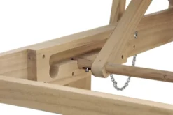 GoodHome Hever Natural Wooden Sun Lounger -Outlet Green Shrub Hub Store goodhome hever natural wooden sun lounger5059340352718 37c