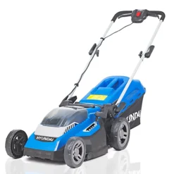 Hyundai 38cm Cordless 40v Lithium-Ion Battery Roller Lawnmower With Battery And Charger HYM40Li380P -Outlet Green Shrub Hub Store hyundai 38cm cordless 40v lithium ion battery roller lawnmower with battery and charger hym40li380p5056275700164 03c MP