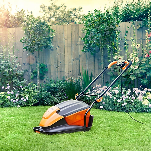 LawnMaster 1500W 33cm Electric Hover Mower With Grass Collection Box And 350W 2-in-1 Grass Trimmer And Edger, 2 Year Guarantee 3 LawnMaster 1500W 33cm Electric Hover Mower With Grass Collection Box And 350W 2-in-1 Grass Trimmer And Edger, 2 Year Guarantee - Image 3