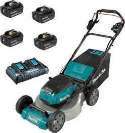 MAKITA DLM462PT4 Twin 18v Rotary Mower