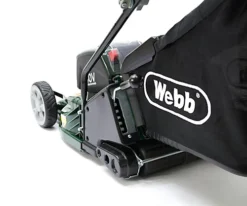 Webb WERR17LIP 43cm (17") Cordless 40v Rear Roller Rotary Lawnmower Including Battery And Charger -Outlet Green Shrub Hub Store webb werr17lip 43cm 17 cordless 40v rear roller rotary lawnmower including battery and charger5055661901284 03c MP